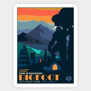 Bigfoot Sticker